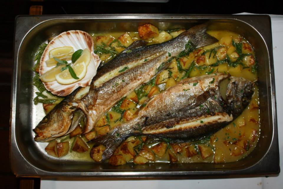 Restaurant Ribič, Seča, Portorose, Portorož - One of the most beautiful fish restaurant gardens under the olive trees.