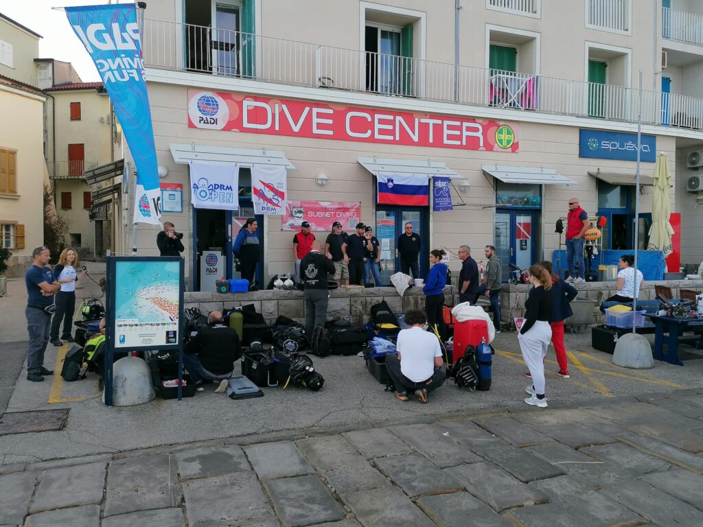 Scubadiving in Piran. Biggest and most modern dive center on the Slovenian coast.