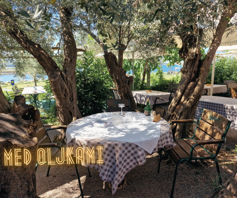 Restaurant Ribič, Seča, Portorose, Portorož - One of the most beautiful fish restaurant gardens under the olive trees.