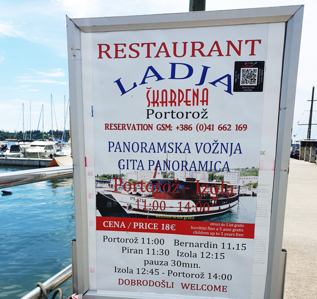Portorož Central Beach Slovenia Adriatic coast