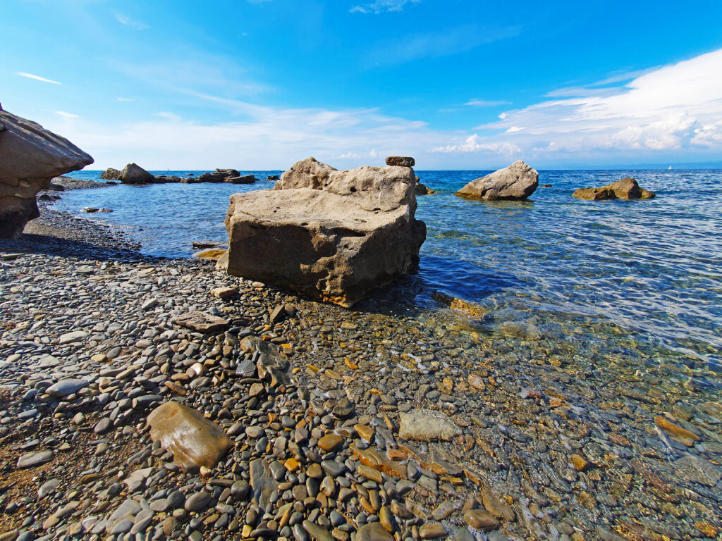 Moon Bay or the Bay of the Cross, Top 5 beaches in Izola