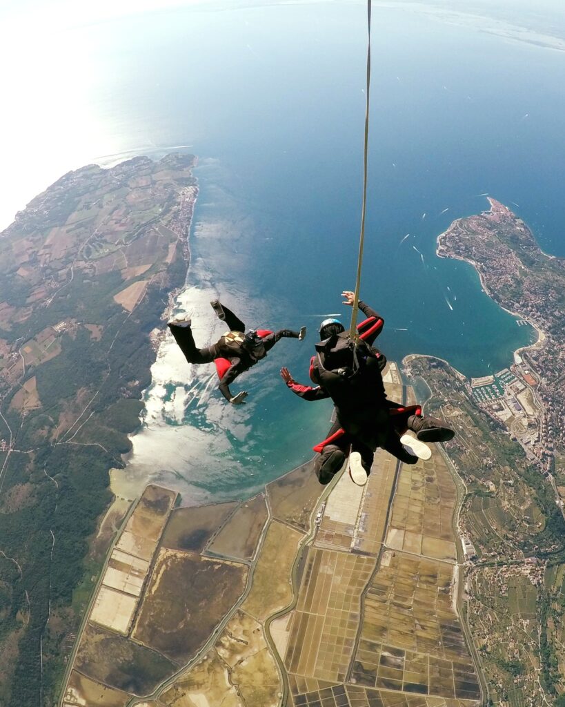 Skydive jump Slovenia, Portoroz