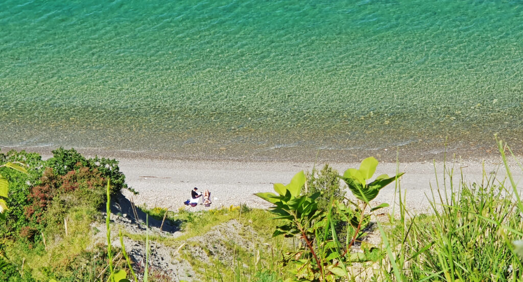 Bele Skale Beach, Strunjan nature reserve park - the 5 most beautiful beaches in Slovenia