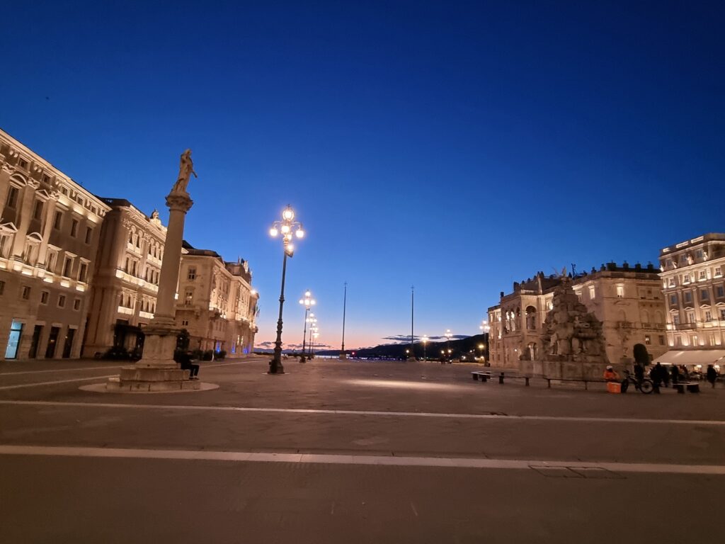 Piazza Unity of Italy, Triest, the main square, the Town Hall