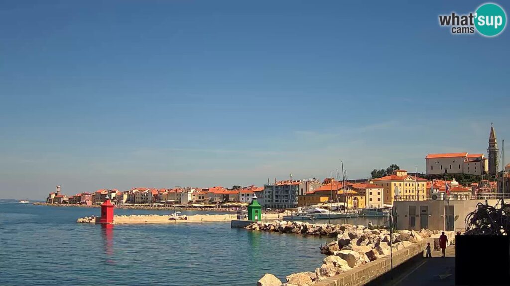 Live Webcam of the Piran