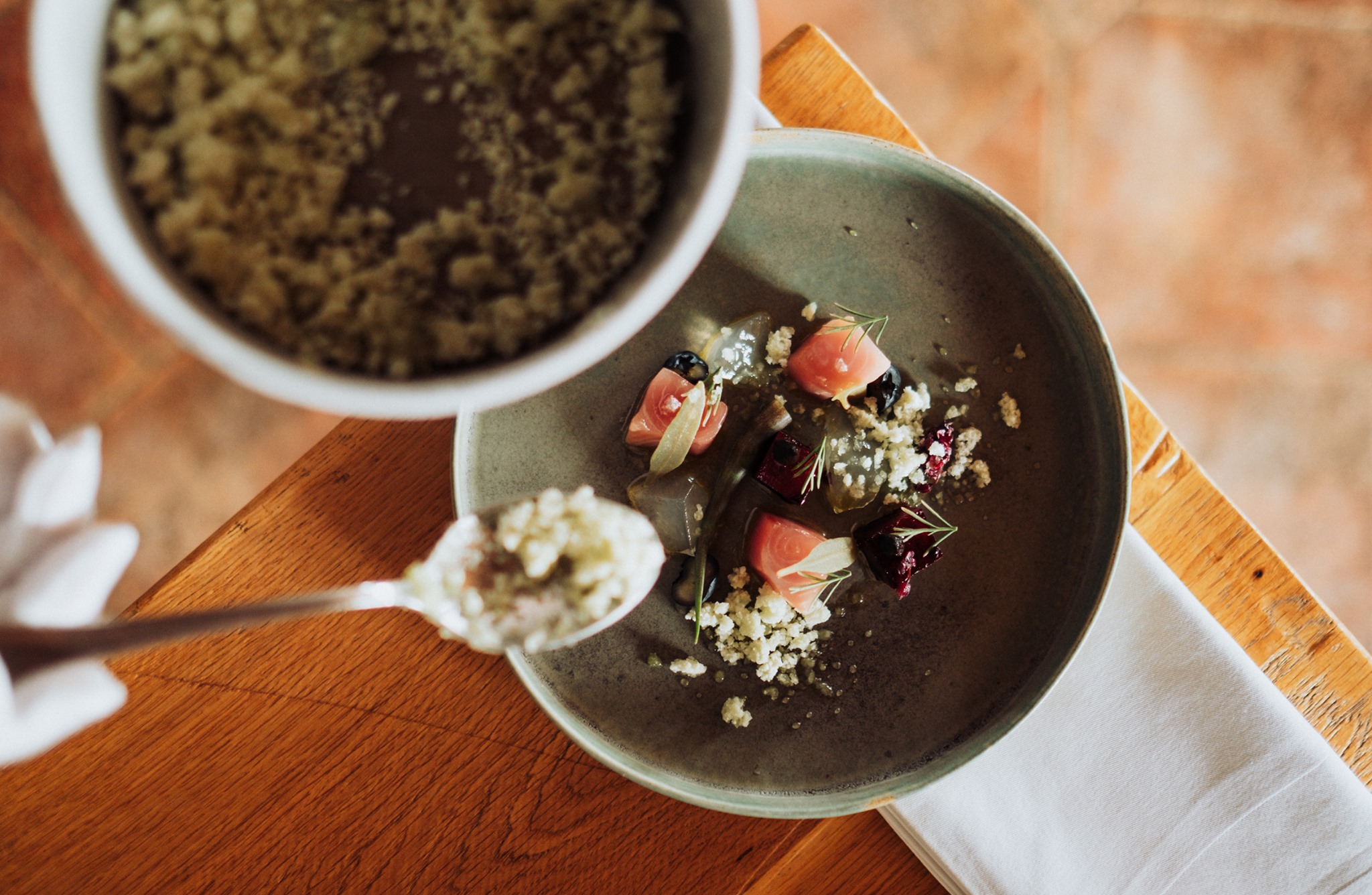 Gostilna Kristof - Horjul - MICHELIN Guide, Modern cuisine with local and traditional touch, Vegetarian friendly, Wine list, Outdoor Seating, Parking for Guests, Lunch, Dinner