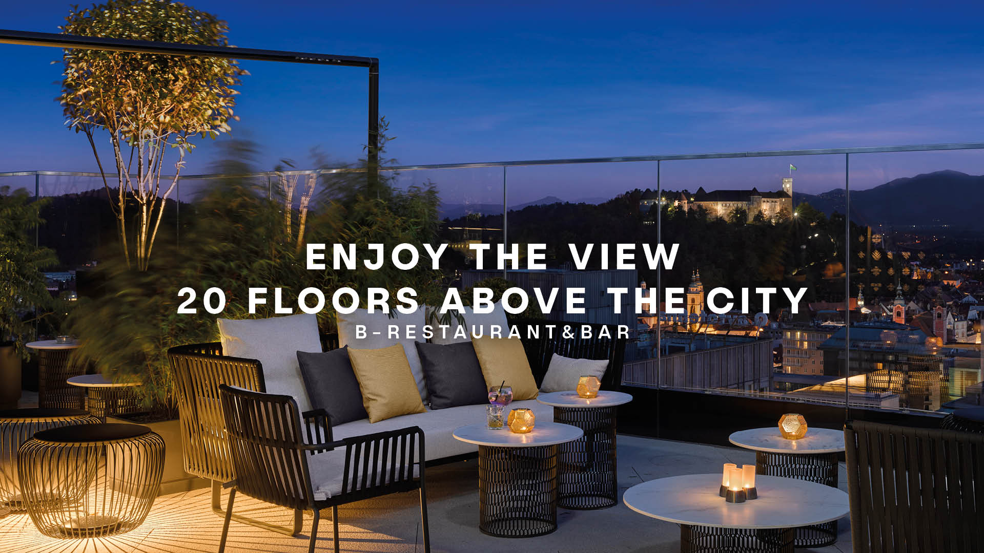 B-Restaurant and Bar - Intercontinental Ljubljana B-bar Bloom Lounge