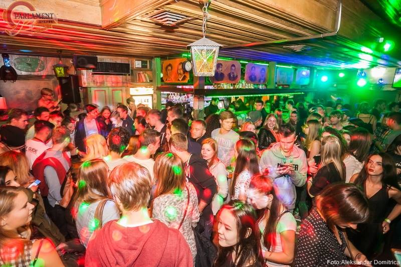 PARLAMENT PUB in Ljubljana - Cheap beer and cocktails and lively international parties every night.