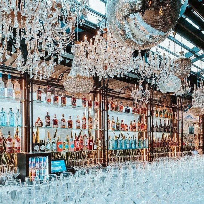 Nebo Show Restaurant in Ljubljana