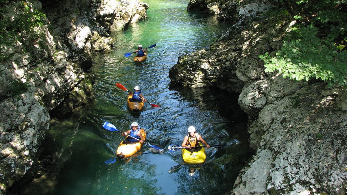 Kayaking from Lake Bohinj to Bohinjska Bistrica - Enjoy in unspoiled world of river Sava