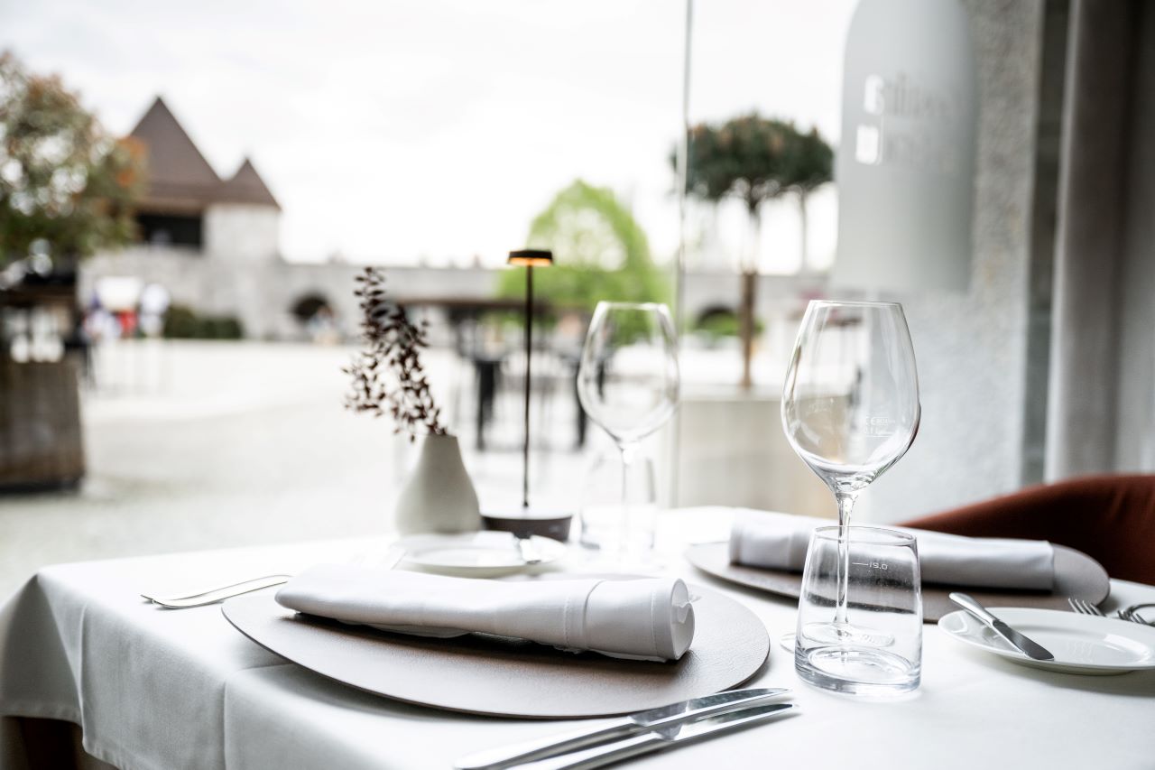 Gostilna na Gradu - Ljubljana - MICHELIN Guide, Slovenian Cuisine, Vegetarian friendly, Vegan options, Gluten free options, Outdoor seating, Lunch, Dinner, Late Nigh