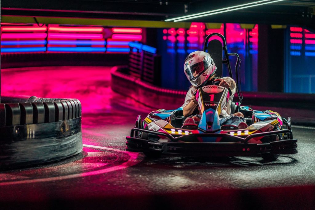 Karting in Ljubljana at Woop Fun Park - Experience renovated state-of-the-art multi-level karting track.