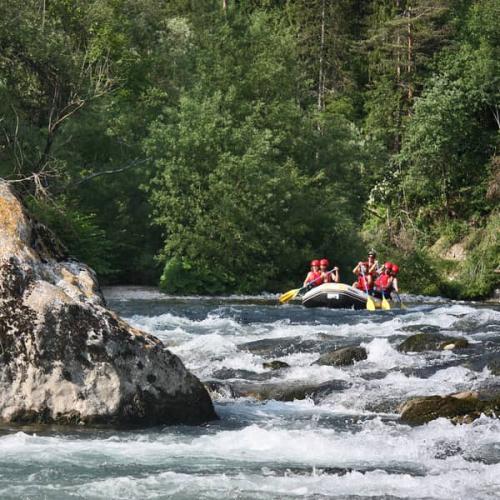 Sava Rafting near Lake Bled