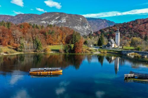 Lake Bohinj in Slovenia