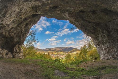 Vintgar Gorge near Bled in Slovenia