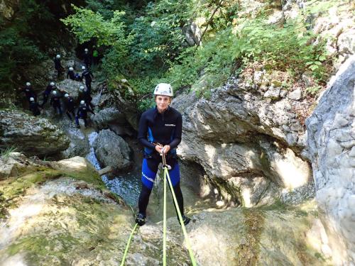 Canyoning at Lake Bohinj and Bohinjska Bistrica
