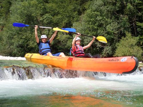 Kayaking from Lake Bohinj to Bohinjska Bistrica