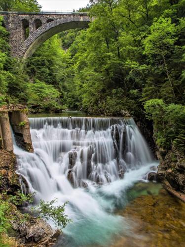 Vintgar Gorge near Bled in Slovenia